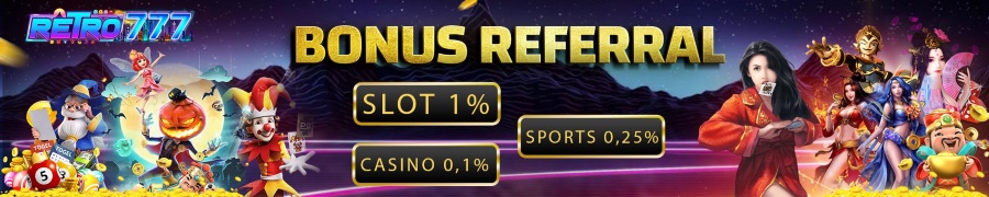 Bonus Referral RETRO777